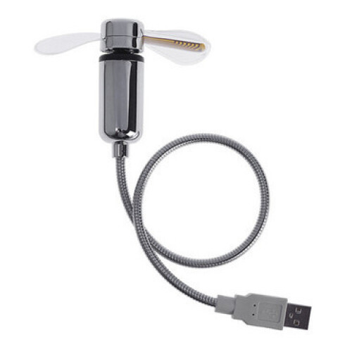 Easy Operation: Low Power Consumption Led Light Mini Fan, Portable Gadget With Real Time Display