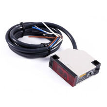 Compacte multifunctionele fotocelsensor, gevoelige detectie en verbredingsfunctie voor instelbare detectieafstand, binnenwandsensor