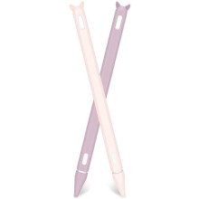 Étui de protection pour Apple Pencil Pro, en silicone souple avec protection intégrale de la pointe, compatible avec la recharge sans fil