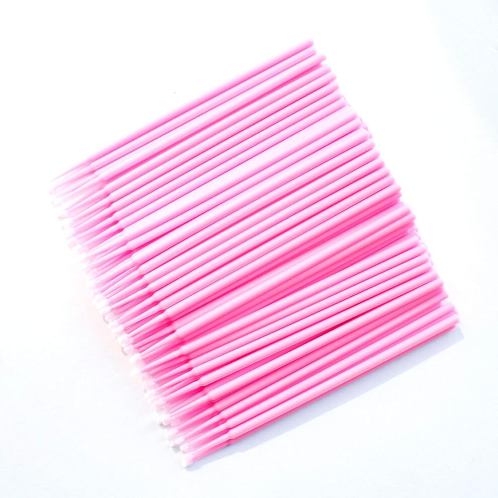 Beauty Applicator for Travel, Hygiene Non-Irritating Multipurpose Micro Brushes, Lint Free Disposable Tools for Precision Tasks (100PCS)
