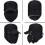 Καπέλο Ushanka με μάσκα προσώπου, ζεστό καπέλο Trapper πλήρους κάλυψης με ρυθμιζόμενο 3