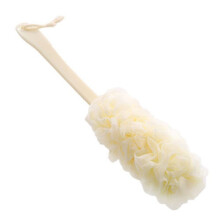 Brosse de dos ergonomique, éponge loofah douce pour le soin de la peau et une expérience de bain luxueuse, brosse de douche exfoliante avec