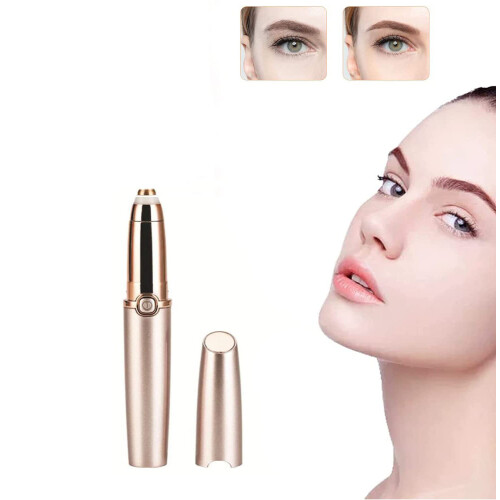 Ηλεκτρική συσκευή αφαίρεσης τριχών προσώπου χωρίς πόνο, αξιοπρεπής και κομψή με 1