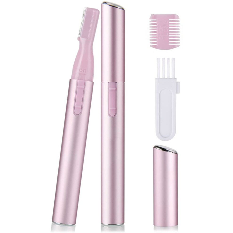 Washable Hair Removal Trimmer, Portable Electric Trimmer, Ideal For Sensitive Areas Like Ear Hair And Eyebrows, Stainless Steel Cutter Head Ensures