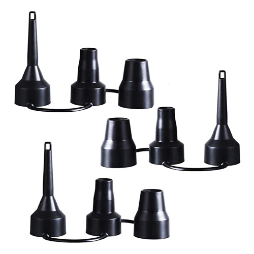 Inflatable Adventures, Replacement Nozzles for Your Air Pump, Different Sizes for Versatile Use