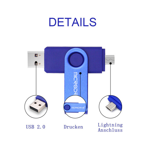 Μονάδες flash USB ευρείας συμβατότητας, φορητές μονάδες flash με περιστρεφόμενο 2