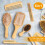 Set di pennelli in bambù, include modelli per bambini per un design accurato 2