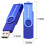 Μονάδες flash USB ευρείας συμβατότητας, φορητές μονάδες flash με περιστρεφόμενο 2
