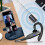 Bluetooth-headset med håndfri opkald, hurtig og stabil forbindelse til iPhone og Android, støjreduktion til arbejde og kørsel 5