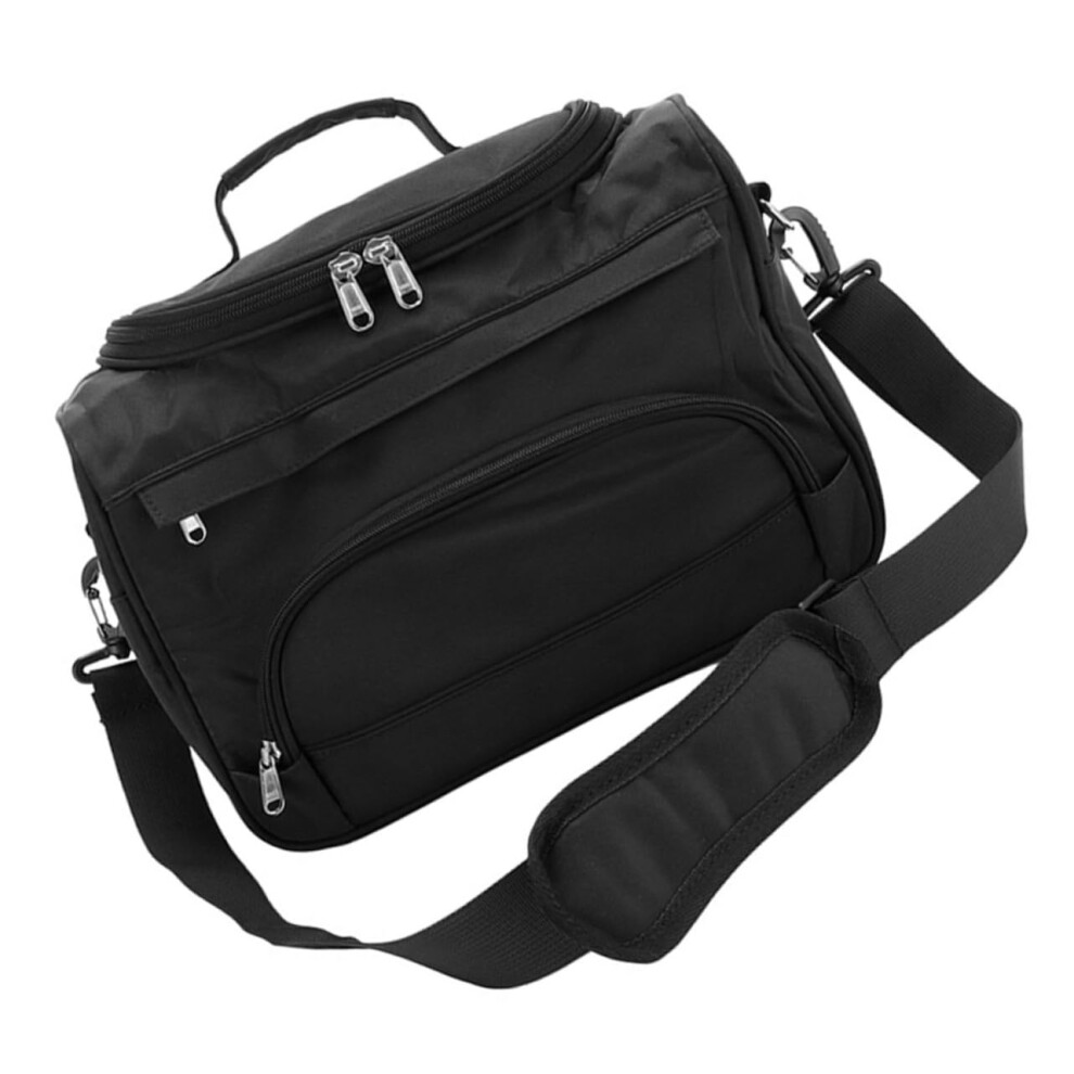 Large Capacity Hair Stylist Tool Bag With Shoulder Strap, Hairdressing Organizer For Barbers 9365369679313