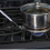 Simmer Plate For Even Heat Distribution, Stainless Steel Heat Diffuser Flame Reducer With Foldable Handle 4