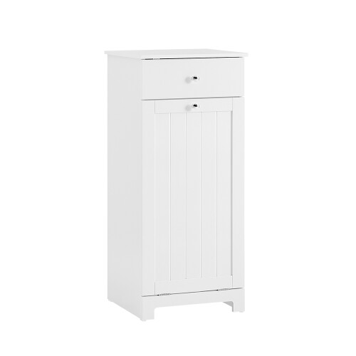 SoBuy Ντουλάπι Πλυντηρίου Λευκό 40x38x90 εκ.