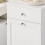 SoBuy Ντουλάπι Πλυντηρίου Λευκό 40x38x90 εκ. 10