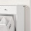 SoBuy Ντουλάπι Πλυντηρίου Λευκό 40x38x90 εκ. 8