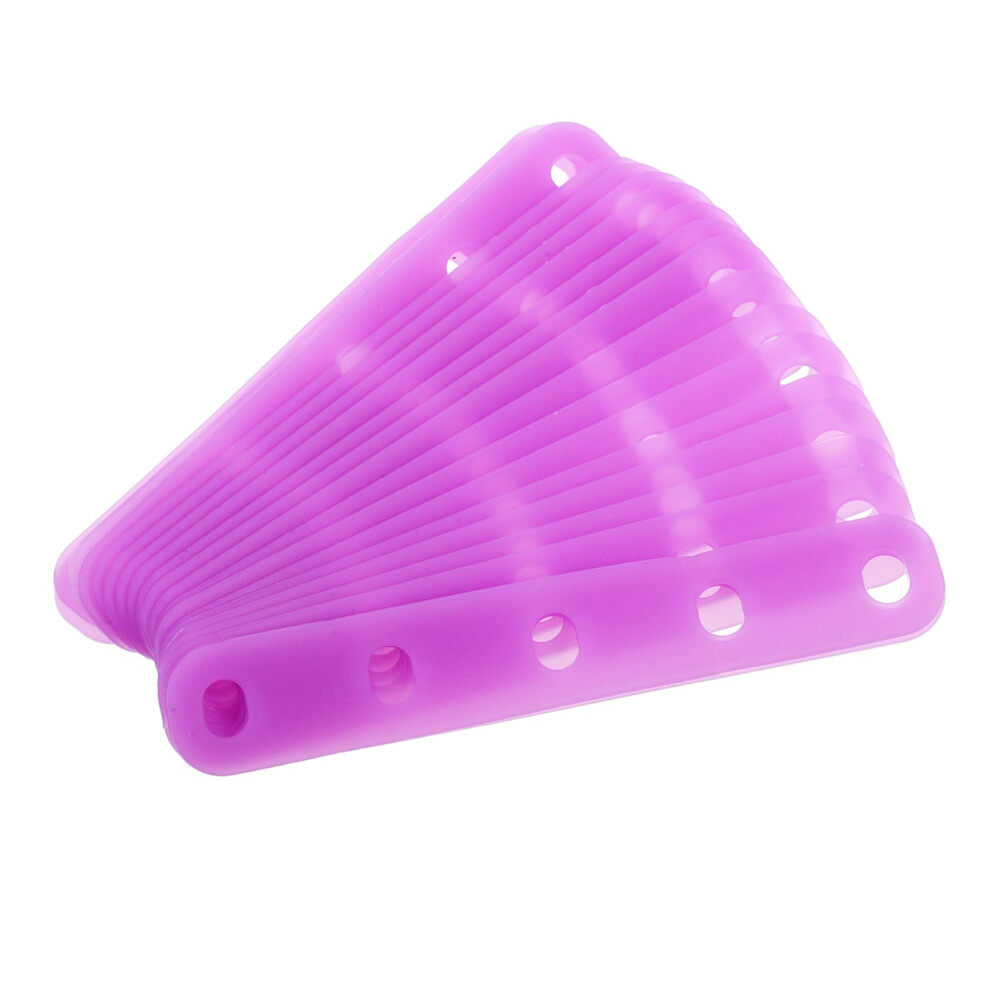 20pcs Silicone Perm Bands for Rods and Rollers with Gentle Hair Protection and Secure Grip