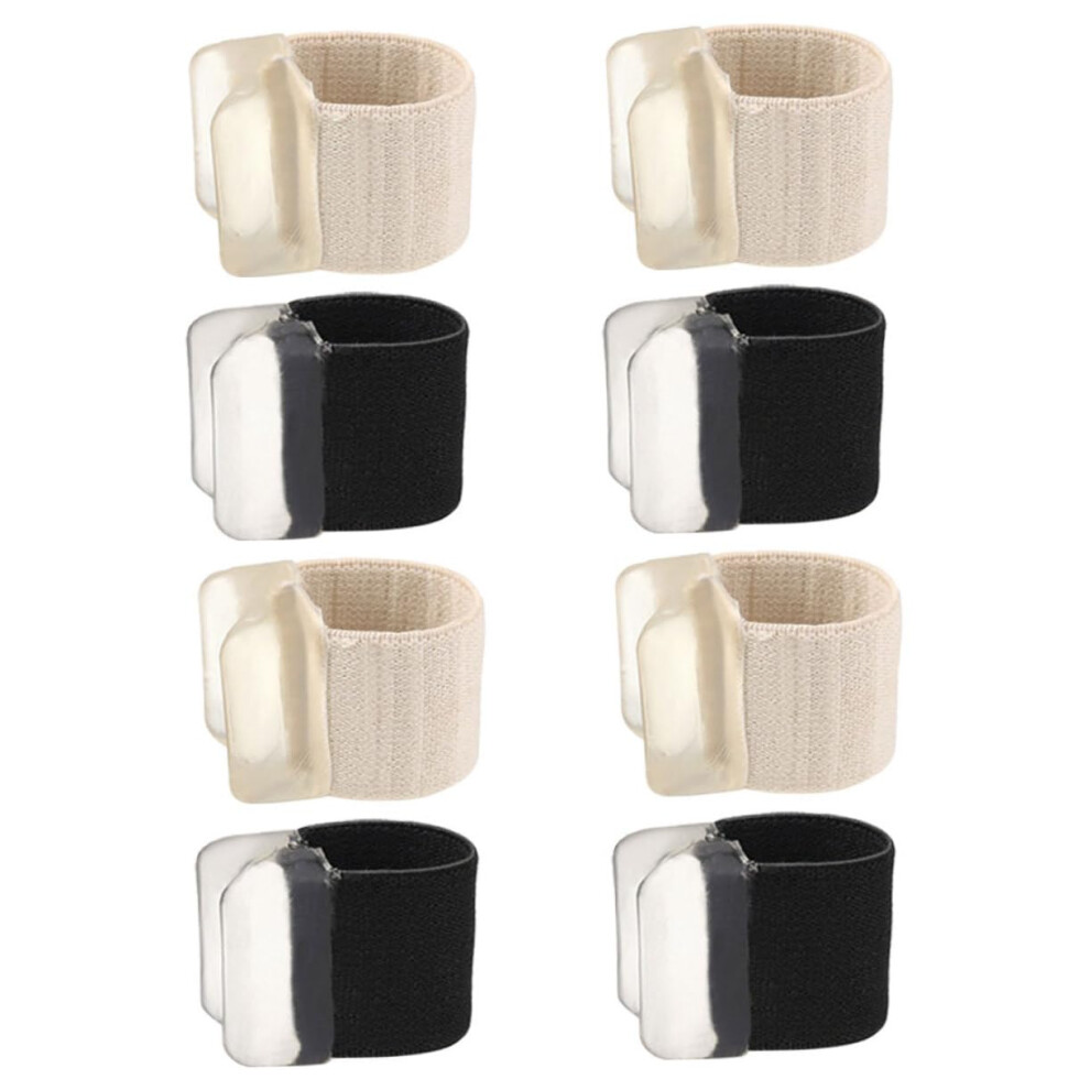 Toe Separators Bunion Corrector Gel Spacers Reduce Toe Friction Comfortable Reusable for Men Women