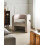 Beliani Armchair VIDSEL Chenille Beige 2