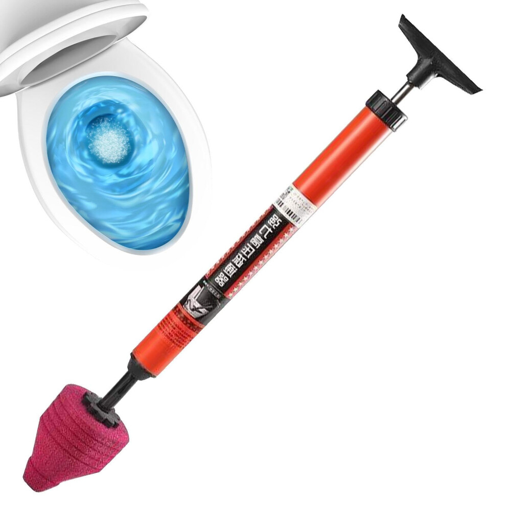 Pressure Toilet Plunger And Sink Unblocker With Ergonomic Grip For Instant Clog Removal 9365369815056
