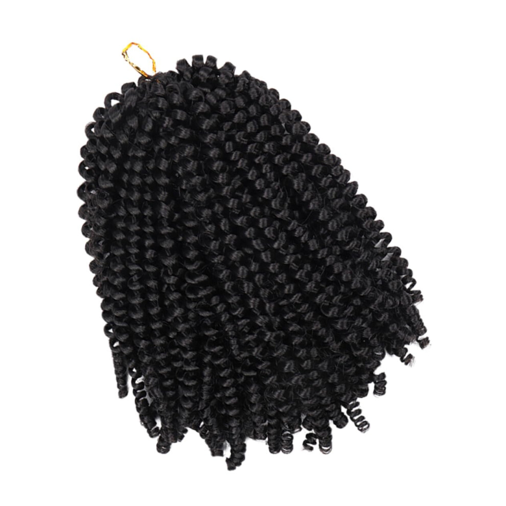 Unisex Curly Wig For Women Natural Curly Appearance Synthetic Hairpiece Breathable For Daily Wear
