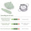 Ensemble d'outils à pâte multifonctionnels, conception de poignée antidérapante, durable pour une utilisation répétée, taille de coupe 6