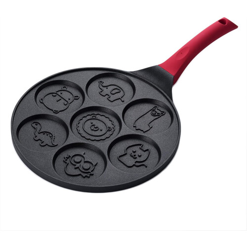 Μηχανή για τηγανίτες Emoji για παιδιά, αντικολλητικό ταψί για τηγανίτες με