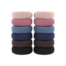 Gomas elásticas de microfibra para el cabello, cintas para el cabello sin costuras antideslizantes para mujeres, accesorios para el cabello extra