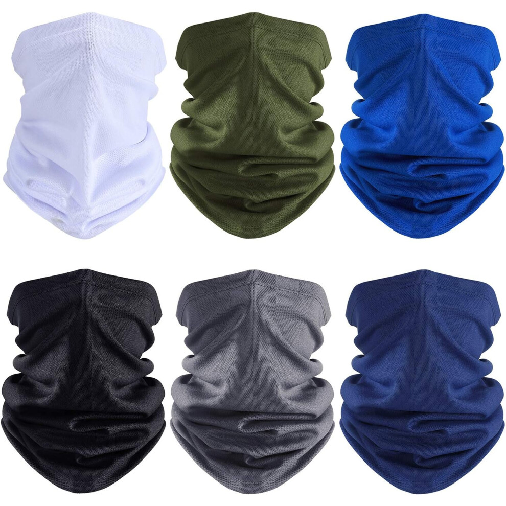 Neck Gaiter Face Cover For Outdoor Sports, Windproof Breathable Neck Warmer For Skiing Cycling Hiking, Multi Functional Thermal Headwear With Uv 9448196963548