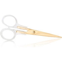 Razor-Sharp Precision Blades, Aesthetics Clear Acrylic Handle for Multipurpose Cutting Shears, Elegant Office Stationery Series