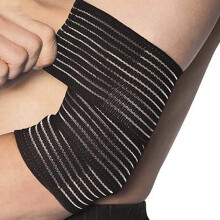 Komfortable Ellbogen-Kompressionsmanschetten aus Baumwolle, Kniebandage für Gewichtheben, Unterstützung der Genesung nach Verletzungen, hohe