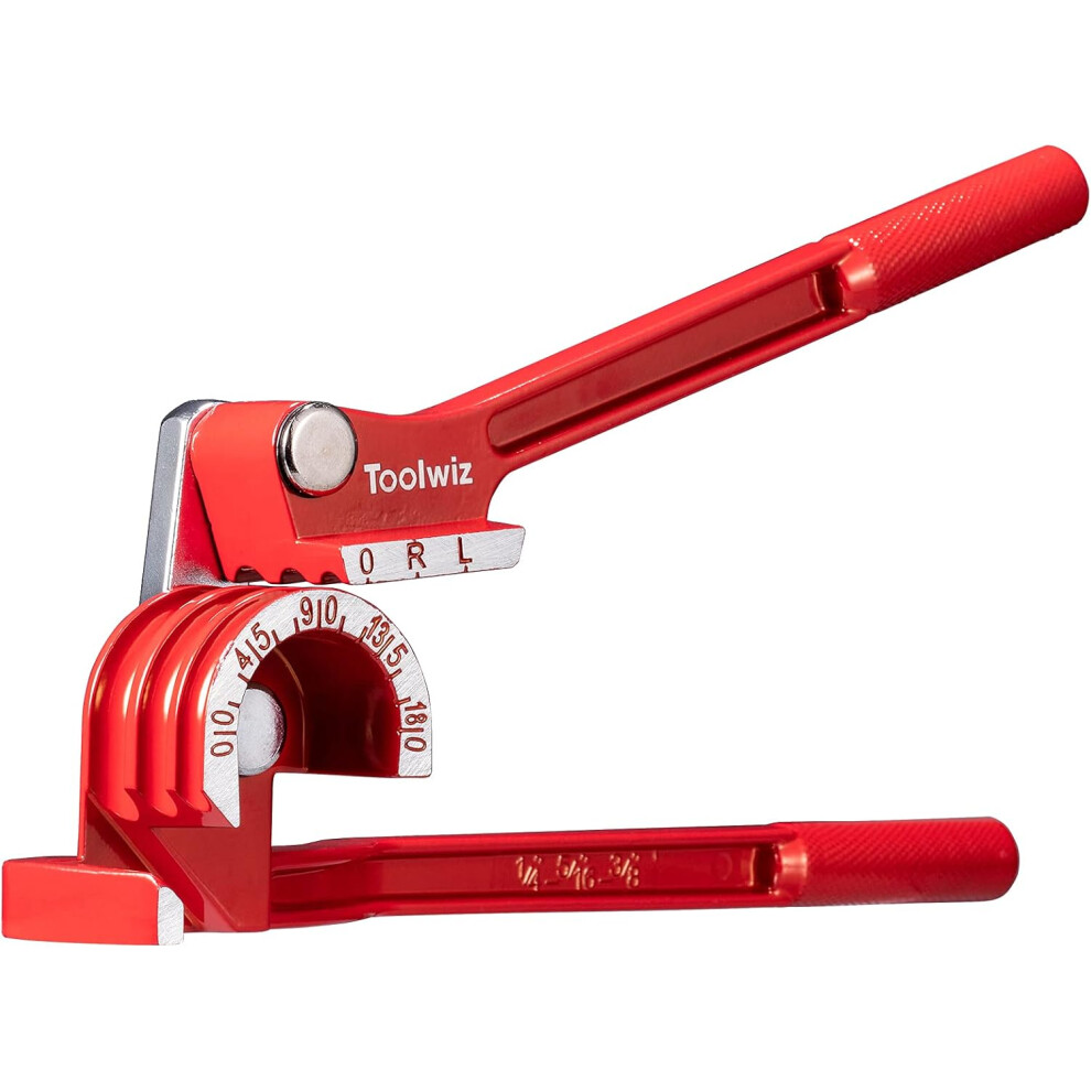 Manual Tubing Bending Tools For Copper Aluminum Brass, Tubing Bender With 0-180 Degrees Flexibility, Ergonomic Frame Design For Comfort, High 9173940920705