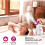 Πολυλειτουργικό Nano Ion Facial Spa, Ατμομάγειρας με Θερμή Ομίχλη για Βαθύ Καθαρισμό και 4