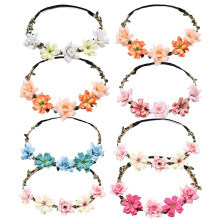 Multicolor Flower Headbands, Daisy Decorated Hair Accessories for Women