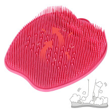Voetscrubber voor onder de douche voor een spa-ervaring, voetmassageapparaat met antislip zuignappen voor verbeterde bloedsomloop en ontspanning,