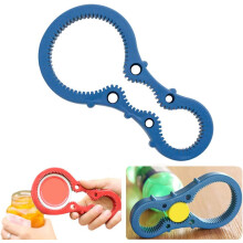 Compact Twist Beverage Bottle Opener, Non Slip Gripper Pad Ensures Safety When Opening Jars, Reusable For A Long Period Ideal For People With Weak