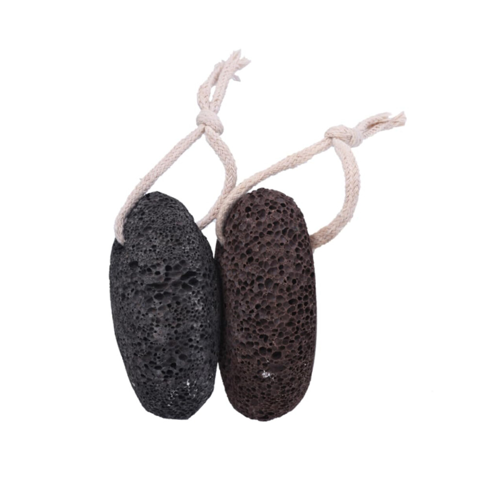 2pcs Natural Pumice Stone for Feet and Heels Effective Callus Remover Exfoliator