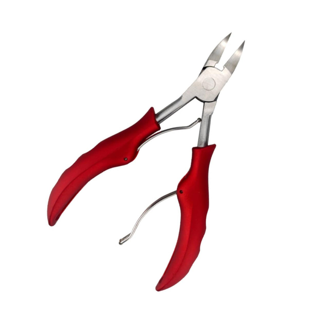 Stainless Steel Nail Clippers with Sharp Blades and Ergonomic Grip for Thick and Ingrown Toenails