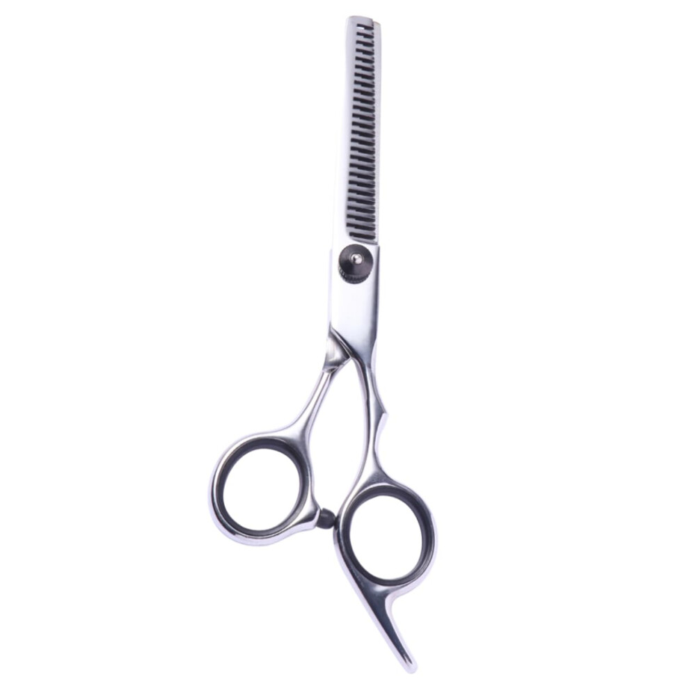 Professional Hair Cutting Scissors and Thinning Shears Set with Ergonomic Handle for Salon and Home
