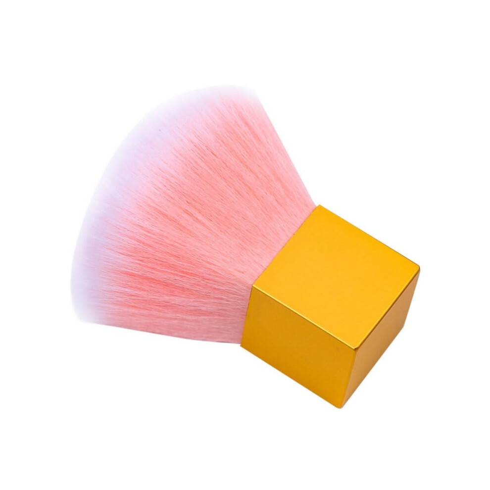 Nail Cleaning Brush with Soft Bristles for Acrylic and Gel Nails, Ergonomic Square Handle