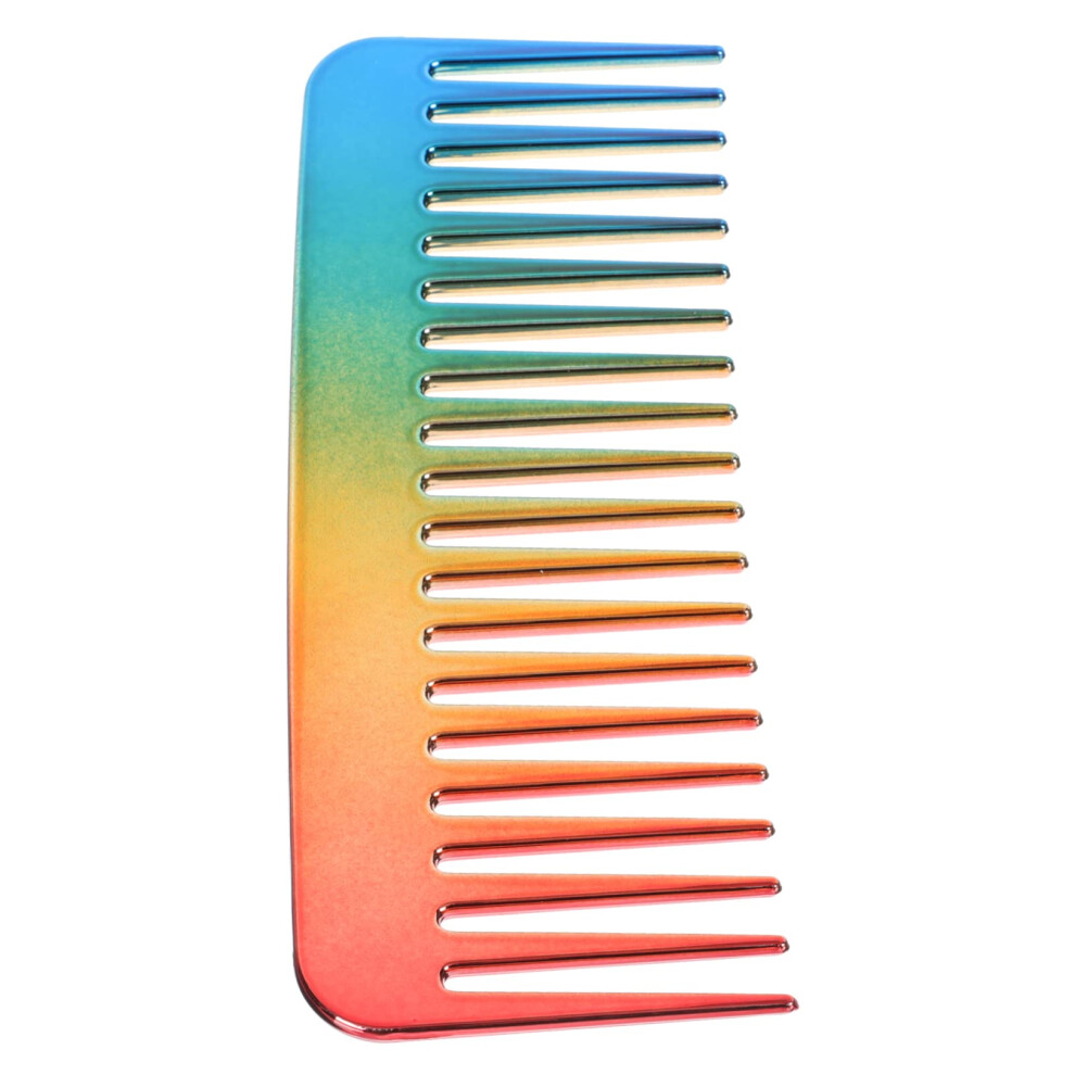 Unisex Wide Tooth Comb For Curly Hair Anti Static Detangling Hair Comb With Gentle Scalp Massage Gradient