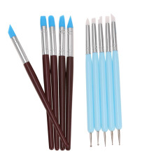 Silicone Nail Art Dotting Pen Set with MultiShape Tips for Precise Manicure and Craft Detailing