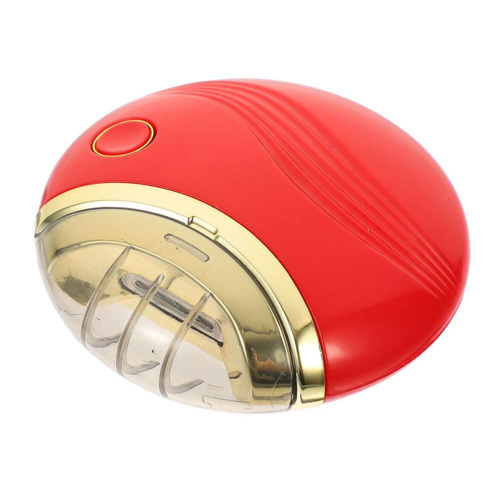 Red Electric Nail Trimmer Usb Rechargeable Nail Clipper Kit With Precision Grooming Tools