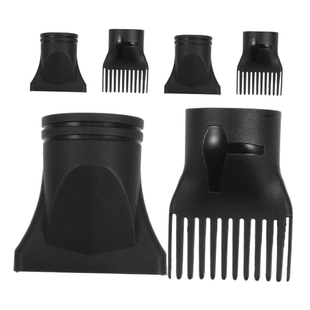 Hair Dryer Diffuser and Nozzle Attachment Set for Curly Hair Styling with Universal Dryer Fit