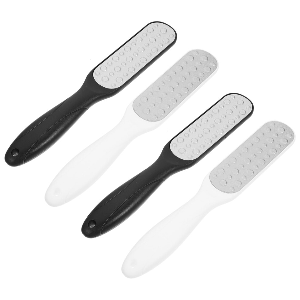 4pcs DualSided Foot File Callus Remover for Cracked Heel Treatment and Dead Skin