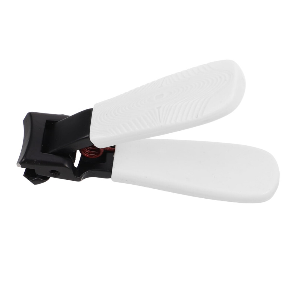 Toenail Clipper for Thick Nails with Long Handle Leverage and Splash Guard for Seniors and Men