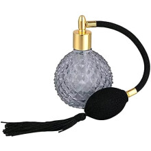 Vintage stílusú, újratölthető parfümös szórófejes flakon, finom permetű üveg flakon elegáns dizájnnal, könnyű és tartós