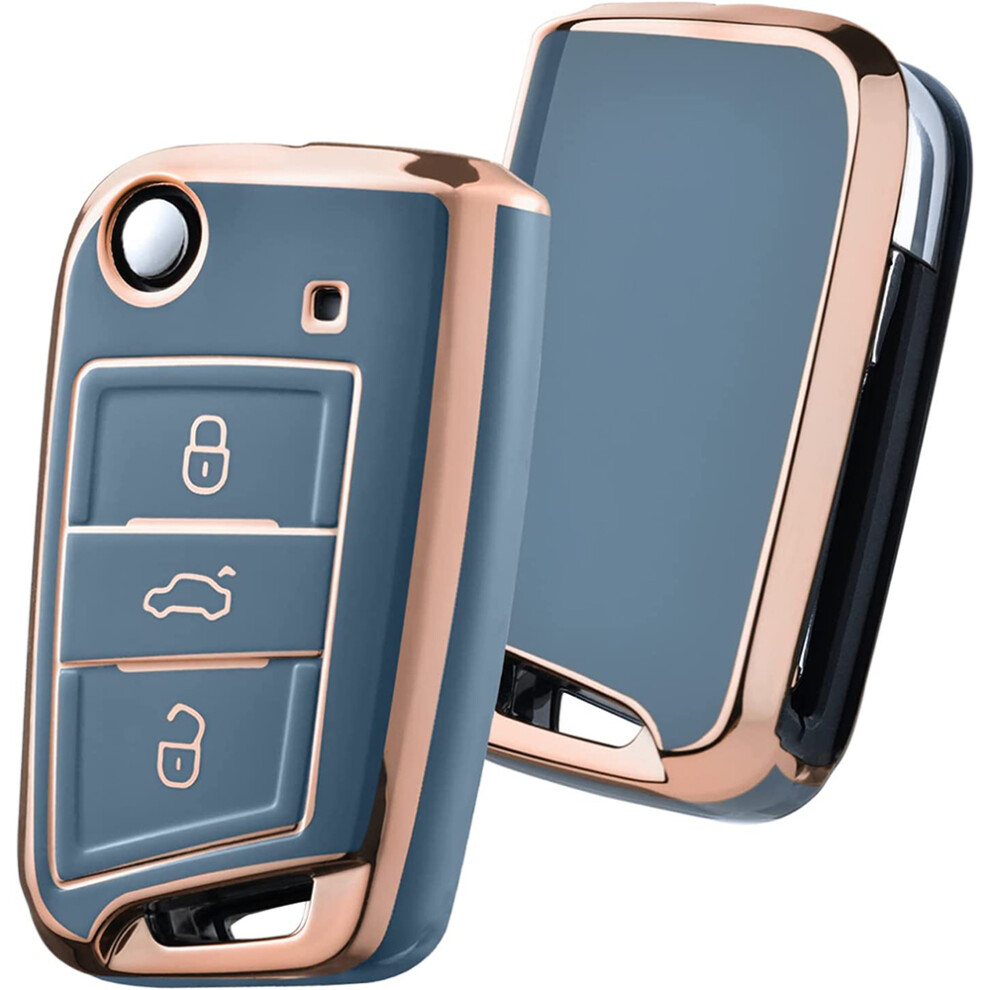 Key Fob Cover, Full Protection For Keyless Entry Remote, Bright Colors For A Trendy Look, Soft Tpu Ensures Easy Installation And Durability 9433291266519
