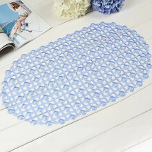 Bathroom Sanctuary, antislip badmat met afvoergaten, gemaakt van niet-giftig vinyl voor veilige en hygiënische slipweerstand, machinewasbaar.