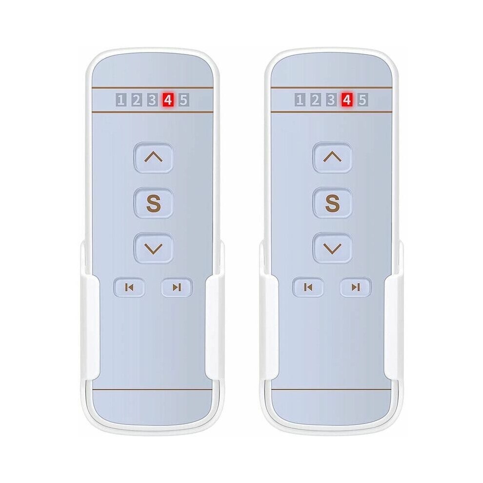Home Automation Upgrade, Multi-Channel Control 5 Channel Rts Radio Remote For Motorized Blinds, Replacement Remote, Easy Setup With Programming 9173940931077