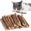 Υψηλής ισχύος στικ μάσημα Catnip, φυσικό Matatabi Silvervine για στοματική υγιεινή και 1