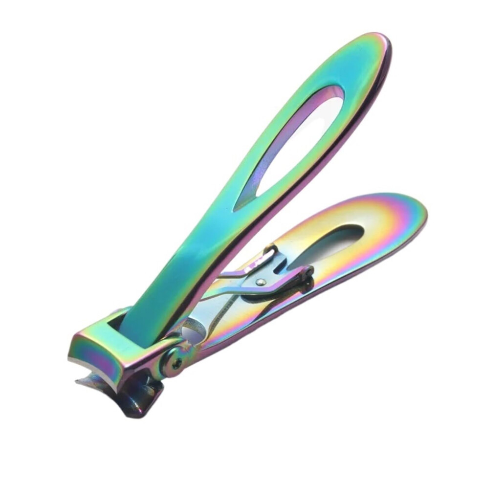 Titanium Nail Clippers Large Size with Sharp Cutting Edges for Fingers and Toes Manicure Set